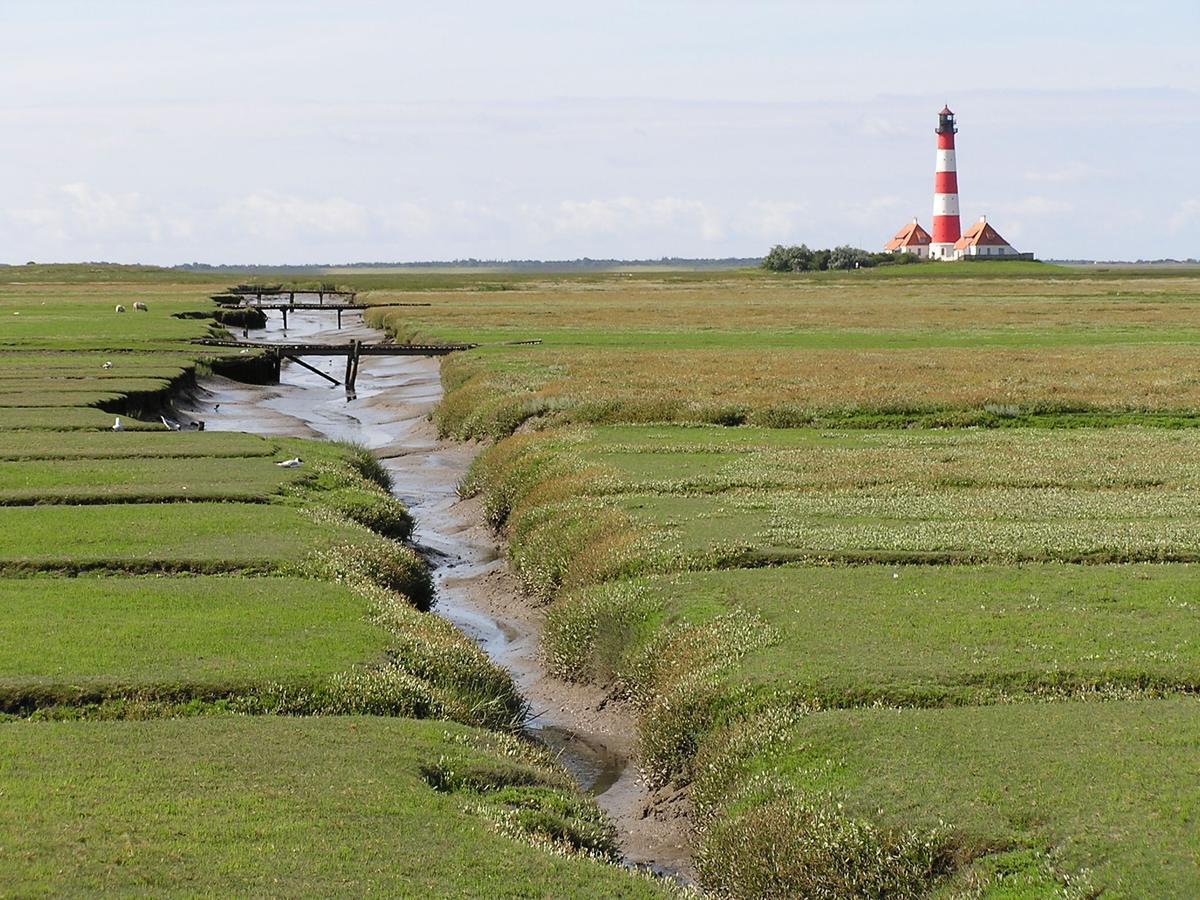 Alte Schule Westerhever Kültér fotó